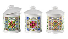 SET 3 Barattoli Sale Zucchero