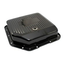 Gm Chevy Turbo 350 Black Deep Transmission Pan Hi Capacity Automatic Th350 2qt.
