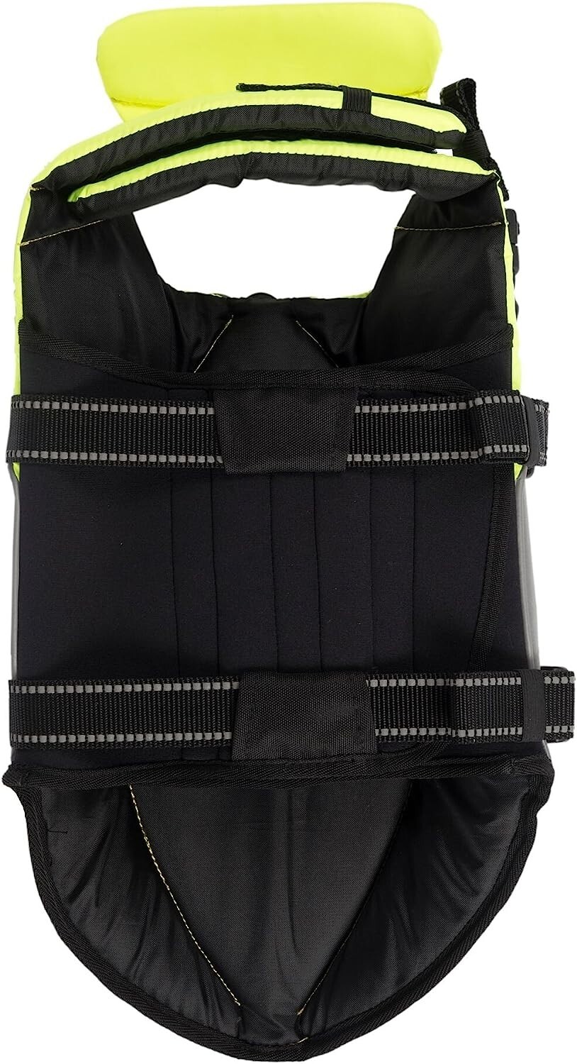 Salty Dog Life Jacket XL Dual Grab Handles Canine Flotation Vest Boat Float Coat eBay