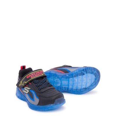 NEW Toddler Boys Skechers Illum Bright Thermo Tracker Light Up