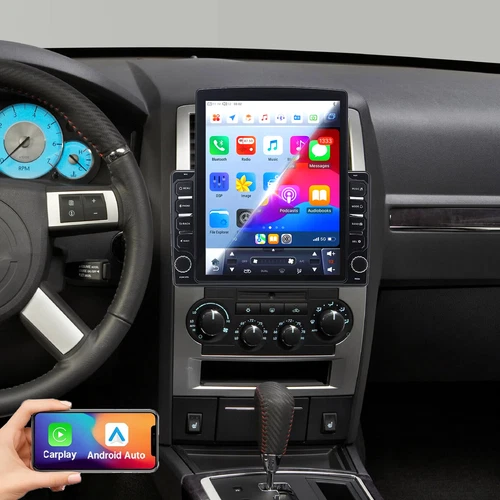 For Chrysler 300 2005-10 Android 13 Carplay Car Radio Stereo GPS Sat Navi 2+32GB - Picture 5 of 23