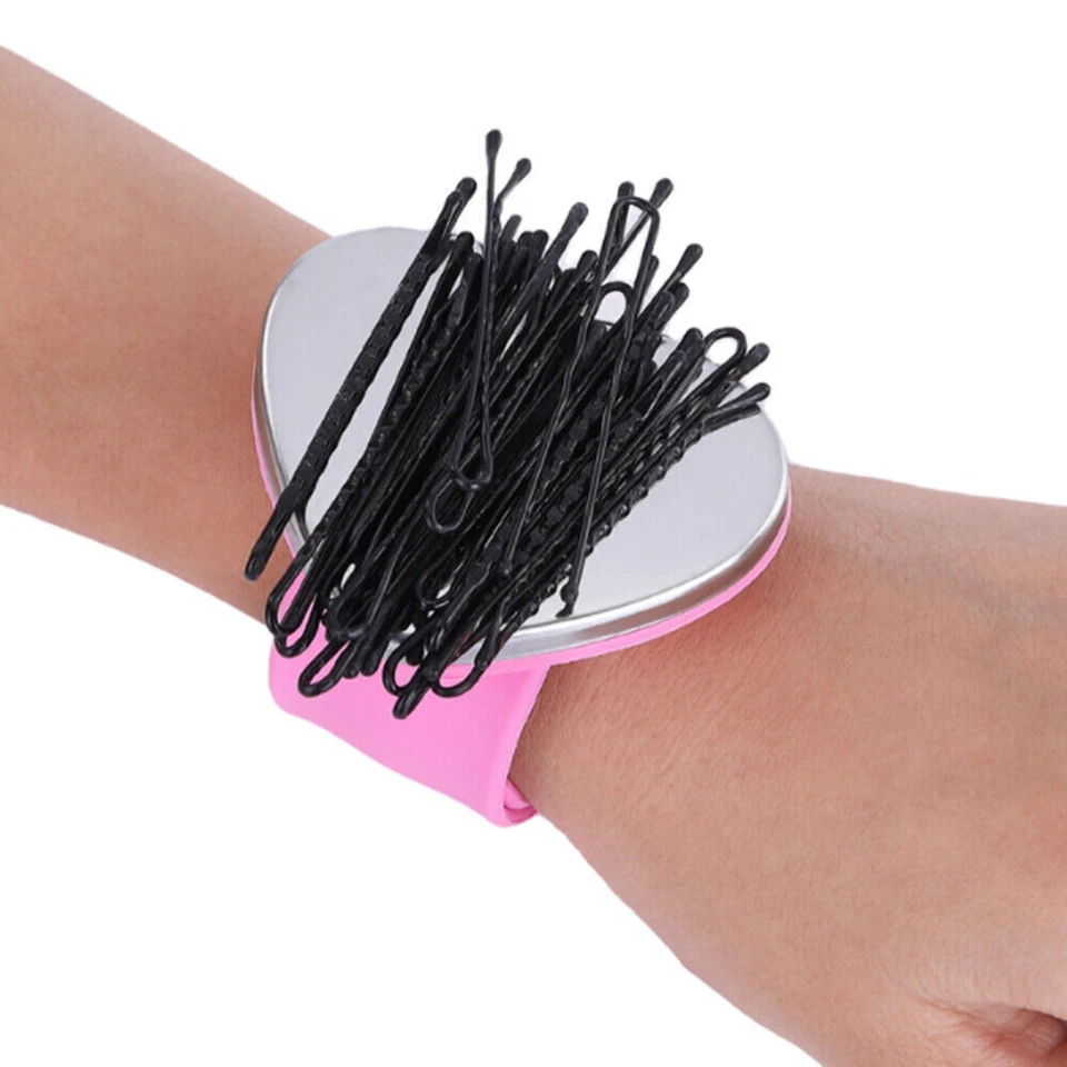 Magnetic Wrist Sewing Pin Cushion Hairpin Support Silicone Wristband Bracelet - Image 3 of 4