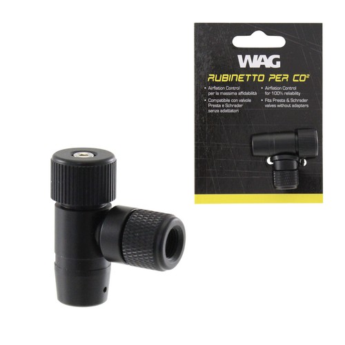 RUBINETTO RACCORDO IN ALLUMINIO PER CO2 VALVOLE PRESTA E SCHRADER BICI |  eBay
