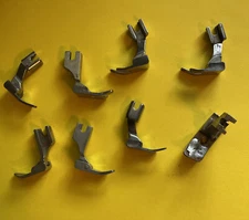 *USED* LOT OF 8- SINGER PRESSER FEET (VARIOUS SIZES) *FREE SHIPPING*