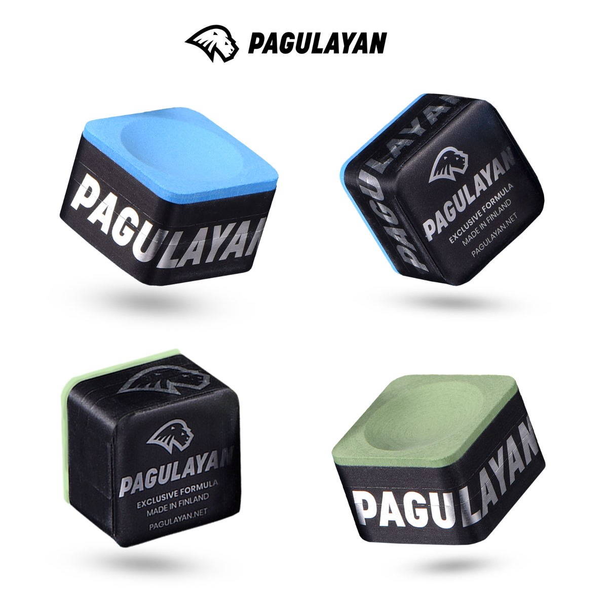 Pagulayan Green Pool Cue Chalk Premium Billiard Chalk Anti-Miscue