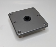Boat Seat Base 7" X 7" Aluminum Alloy Material 3/4" Pin Post Socket, Heavy Duty