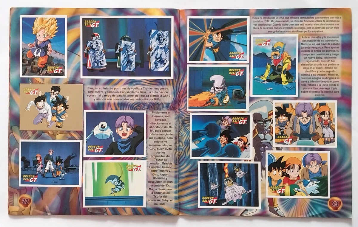 ALBUM DRAGON BALL GT NAVARRETE + SET COMPLETO