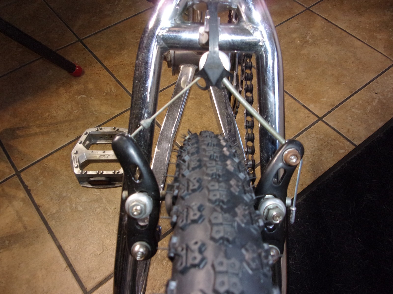 Fourche BMX RANT Twin Peaks 100% Chromoly - Noir - Fourche Rigide - Neuf Sous Emballage