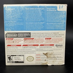 Wii Sports Nintendo Wii 2006 Complete CIB Tested Working