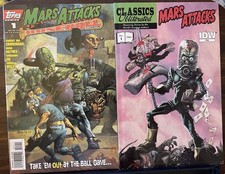 Mars Attacks Classics Obliterated And Baseball 1 IDW TOPPS SIMON BISLEY