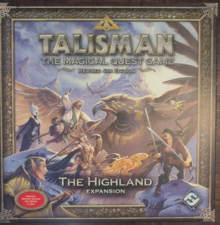 Talisman: The Magical Quest Game Gioco da Tavolo 4ª Edizione Espansione Highlands