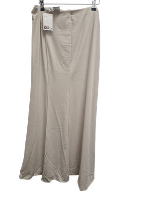 H&M Basic Beige Maxi Skirt - Size XL