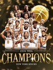 NEW YORK KNICKS 2025-26 NBA CHAMPIONS WHITE JERSEYS FRIDGE MAGNET 5" x 3.5"