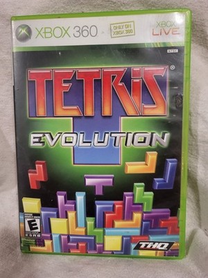 Tetris Evolution (Microsoft Xbox 360, 2007) CIB Complete with Manual Tested 