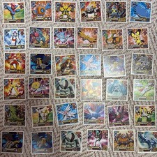 Pokemon Character Sticker Lot of 36 Assorted Japanese Anime Collectible 15 