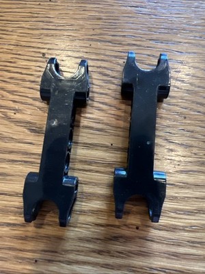 LEGO 61054 Hero Factory Technic Axel Pin Connector 2x7 Socket Black x2