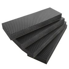 WORKPRO Garage Wall/Car Door Protector Set 4Pack Resilient NBR Foam Bumper Guard