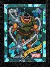 2025 Chrome Marvel Comics Sapphire Edition Aqua 71/75 Dr Octopus Doctor 11ye