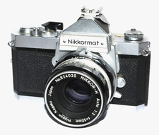 Nikkormat FTN 35mm Film Camera w/Nikkor-H Auto 50mm f/2 Lens READ DESCRIPTION