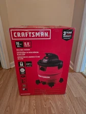 Craftsman 16 gallon wet-dry vac 6.0 peak hp Heavy-Duty Shop Vacuum NEW