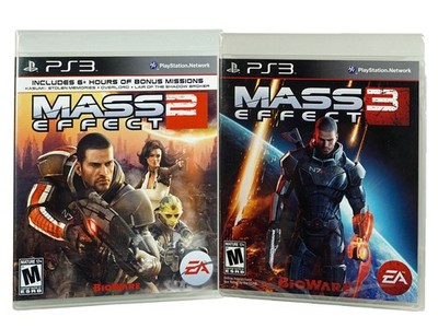 Mass Effect - Two PS3 Set - Mass Effect 2 + Mass Effect 3 - For Playstation 3
