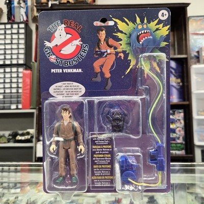 The Real Ghostbusters Peter Venkman and Grabber Ghost Action Figure 