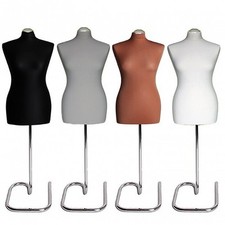 Schneiderpuppe Schaufensterpuppe Torso weiblich/männlich Chromschnecke Standfuß