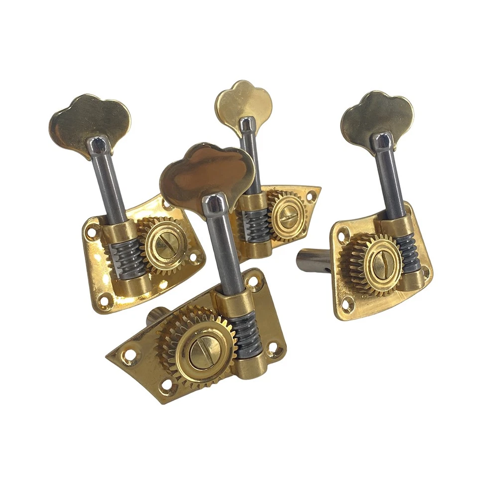 1 juego de clavijas para violonchelo de 4 cuerdas afinadoras cabeza de máquina de latón separado clavijas para violonchelo Foto 3 de 4