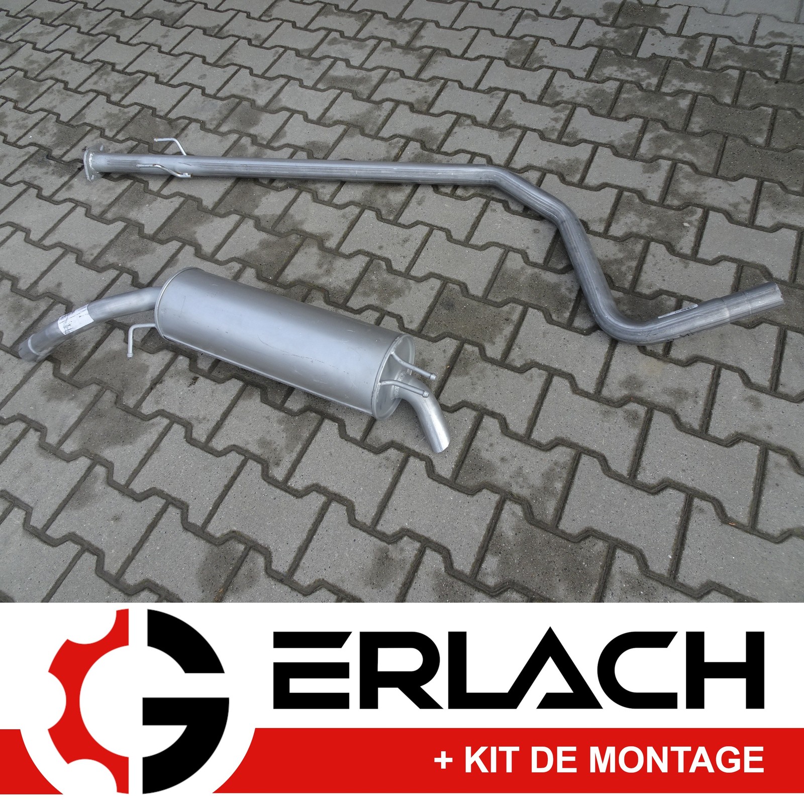 Silencieux echappement Fiat Bravo II 1.6 Mjtd 2008 pot arriere de rechange