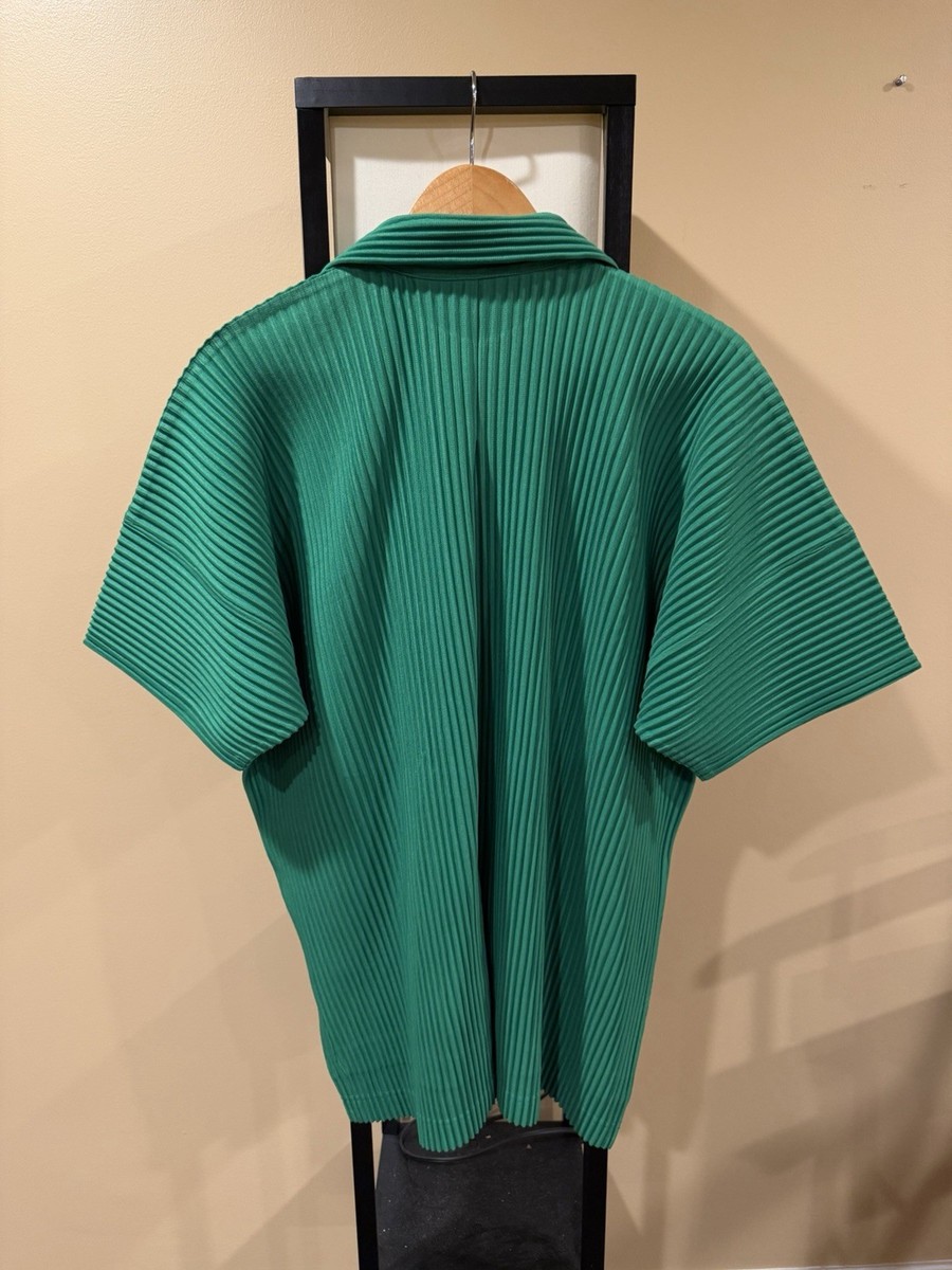 A*y様 90s ISSEY MIYAKE プルオーバーシャツ L カーキ マオ s-l1200.jpg