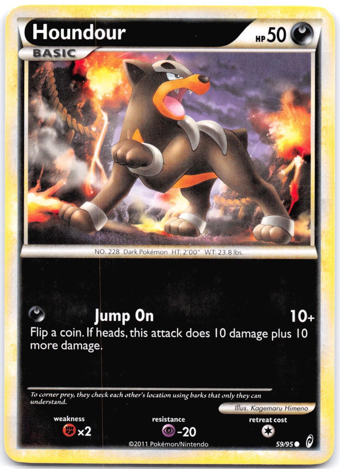 Houndour 59/95 Call of Legends MP