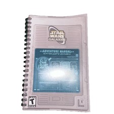 Star Wars Galaxies Adventure Manual Only EUC