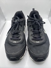Under Armour Charged Assert 8 3021952-001 Black White Mens Size 13