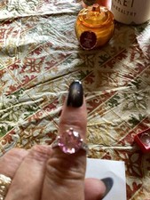 sterling silver gemstone ring size 7