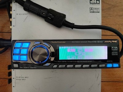 Alpine PXA-H700 DSP Processor w/ Commander Controller Tested Working From Japan