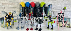 Bionicle Mistika Set of : 8688, 8689, 8690, 8694, 8695, 8696 + Manual & Canister