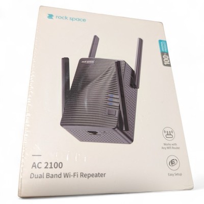 Rock Space AC1200 1200Mbps WIFI Extender Booster Router 