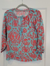 Lilly Pulitzet Etta Top Don't Be Shellfish Size Medium