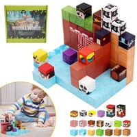 Magnetische Bausteine Magnetbausteine Magnetspielzeug BlöCke Kinder Spielzeug