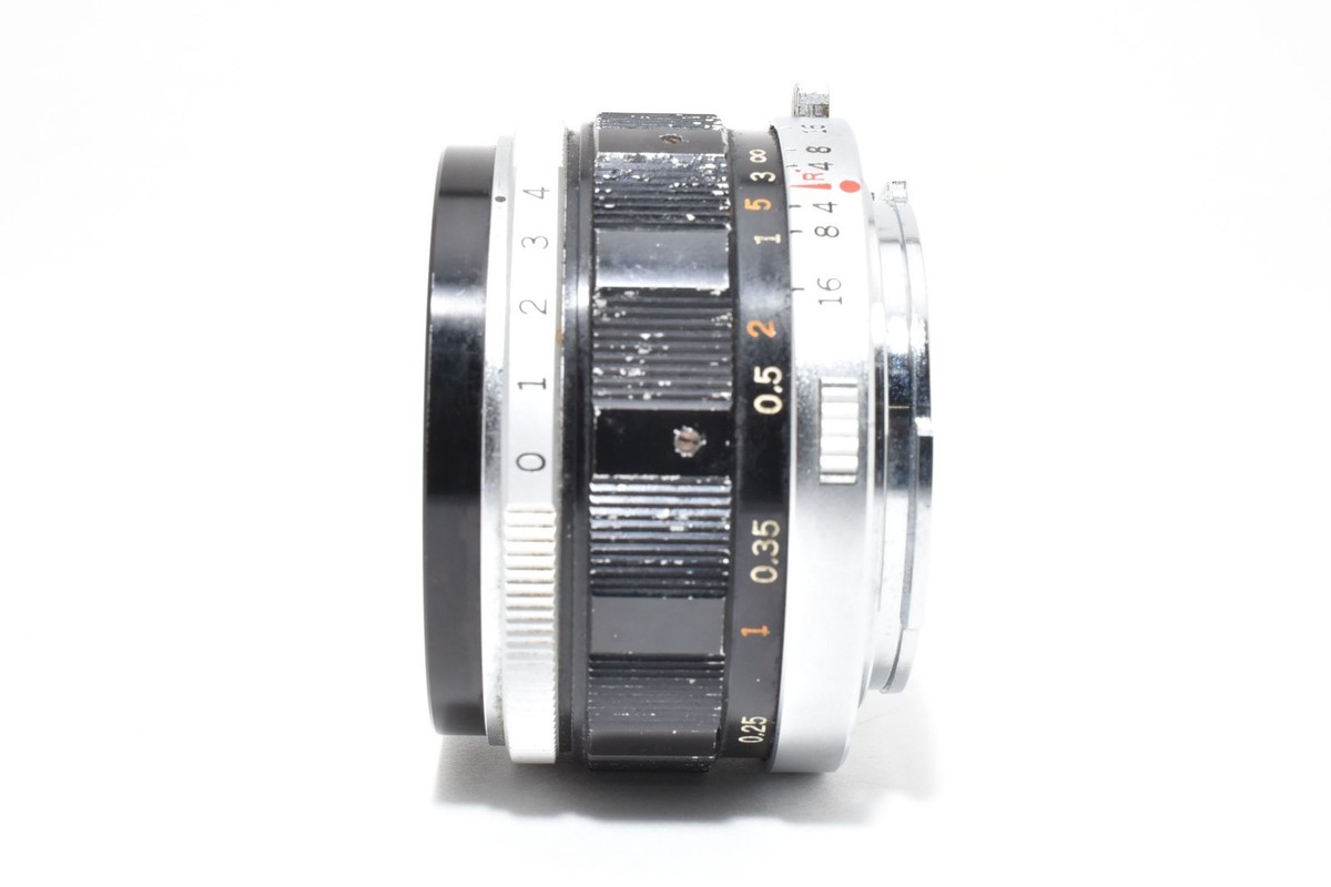 Olympus E.Zuiko Auto-W 25mm f4 MF Wide Angle Lens Pen F FV FT from