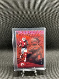 2024 Panini Illusions Xavier Worthy Red Parallel Rookie SP #39/175 RC Card #45