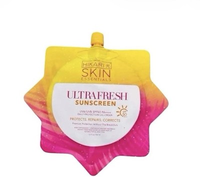 Hikari Skin Essentials Ultra Fresh Sunscreen Gel-Cream SPF 50 UVA/UVB, 50ml
