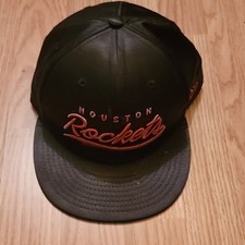 New Era Houston Rockets 9FIFTY Snapback Hat Black NBA Basketball