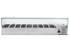 FRIGO VETRINA G-VRX2000-380 VETRINA REFRIGERATA PIZZA +2+8°C FORCOLD