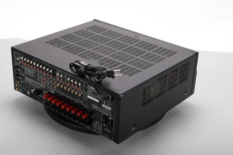 Yamaha RX-V861 7.1 Channel Home Theatre Receiver With Power Cable Bundle - Image 4 of 4