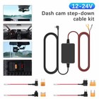 Universal Dash Cam Hardwire Kit Mini USB Hard Wire Cable Fuse 12-24V for Car DVR