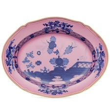 NEW Richard Ginori Oriente Italiano Collection Oval Platter Azalea 29.3x38.5cm