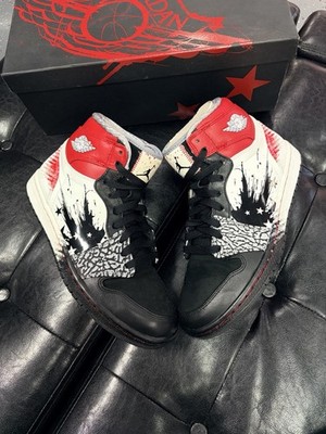 Jordan 1 Retro Dave White Wings Size 8