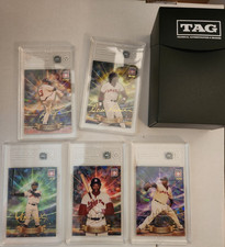 2025 Baseball Hall of Fame Induction TAG Art 5 Card Set: Ichiro, Sabathia Gem 10