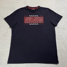 Red Bull Shirt Mens Extra Large Blue Aston Martin Racing Team Short Sleeve